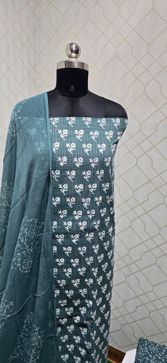 Bathik Cotton Suit - 12