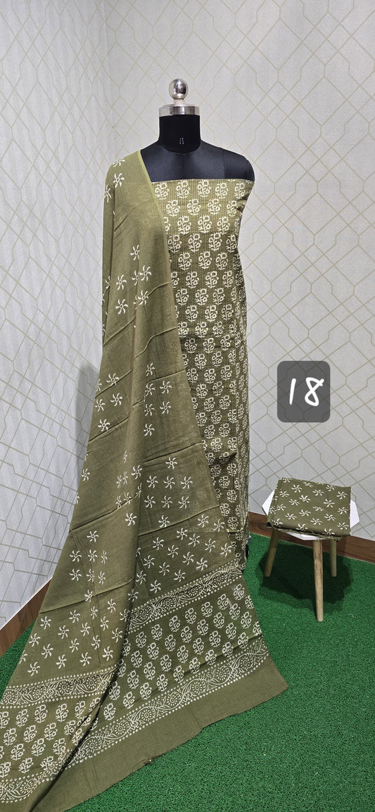 Bathik Cotton Suit - 18