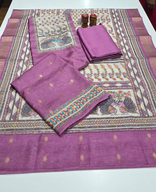 Party wear silk suit - 03