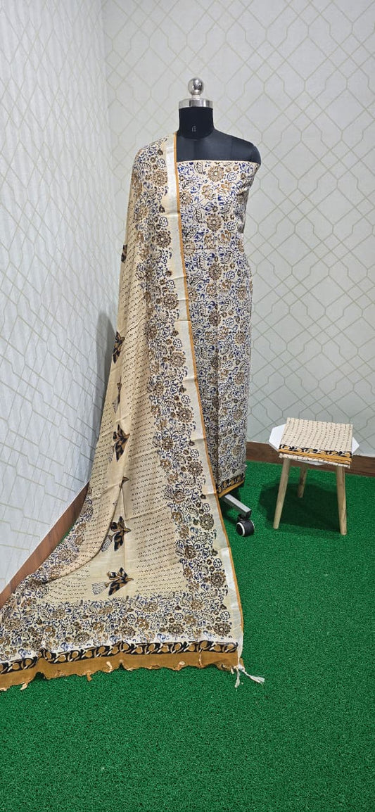 Kantha Stitched Suit - KS02