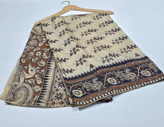 Kalamkari silk saree