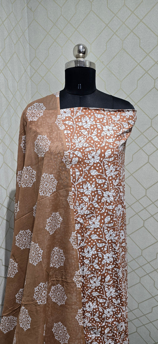 Office Wear bathik Cotton Salwar - 02