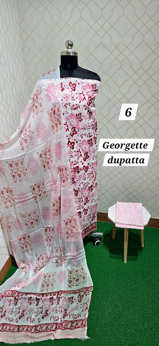 Block Printed Jaipuri Cotton - 06