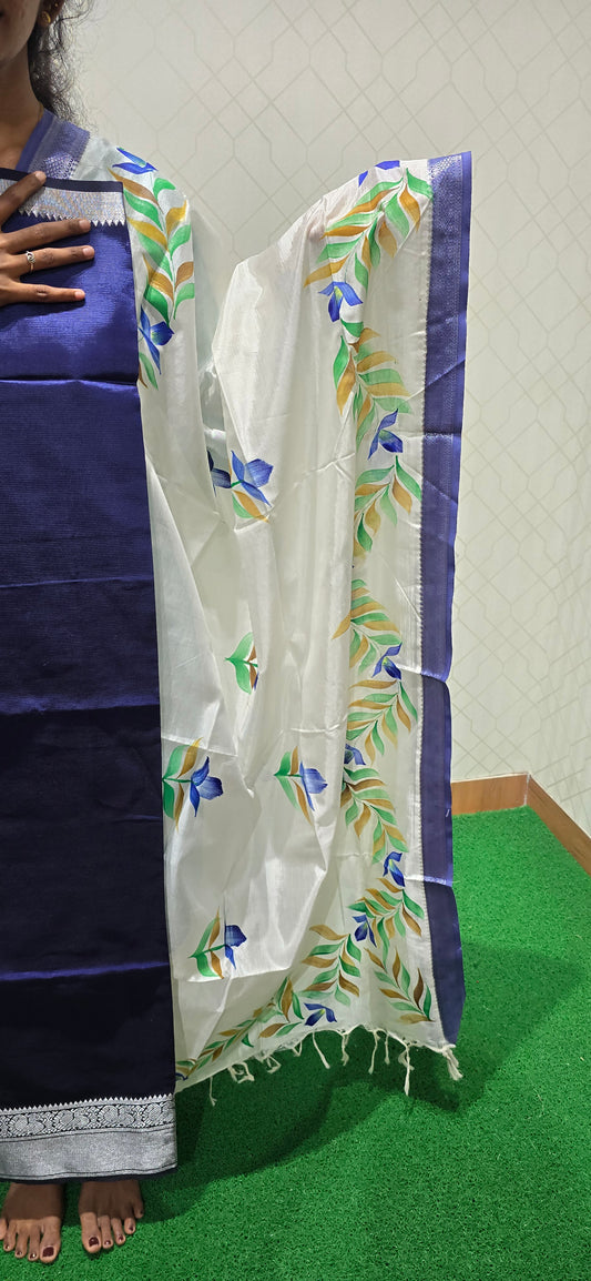 Mangalagiri 3 piece silk - MS15