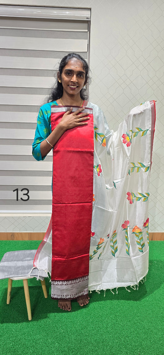 Mangalagiri 3 piece silk - MS13
