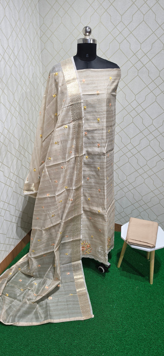 Party Wear tussar silk - 03