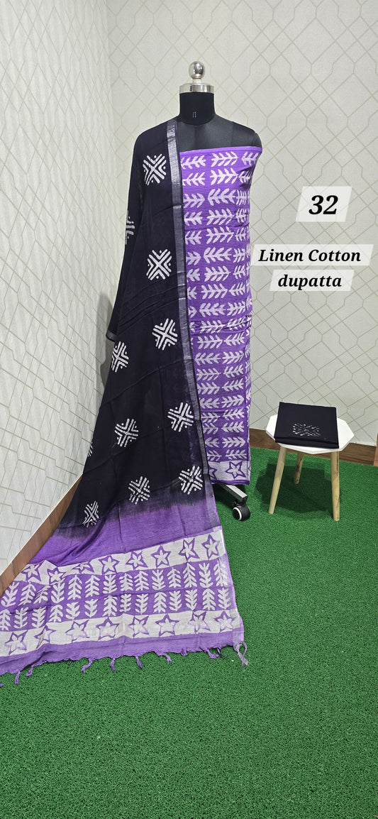 Kantha Stitched Suit - 32