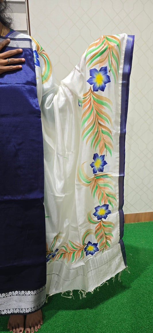 Mangalagiri 3 piece silk - MS12