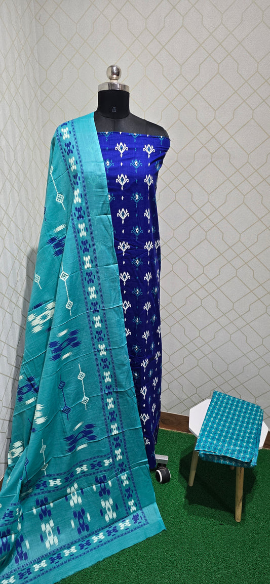 2.5 mtrs Office Wear Cotton Salwar - 10