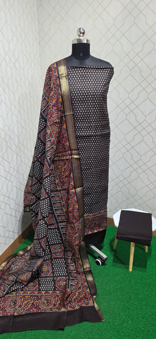 Semi-Maheswari Silk Salwars - SM02