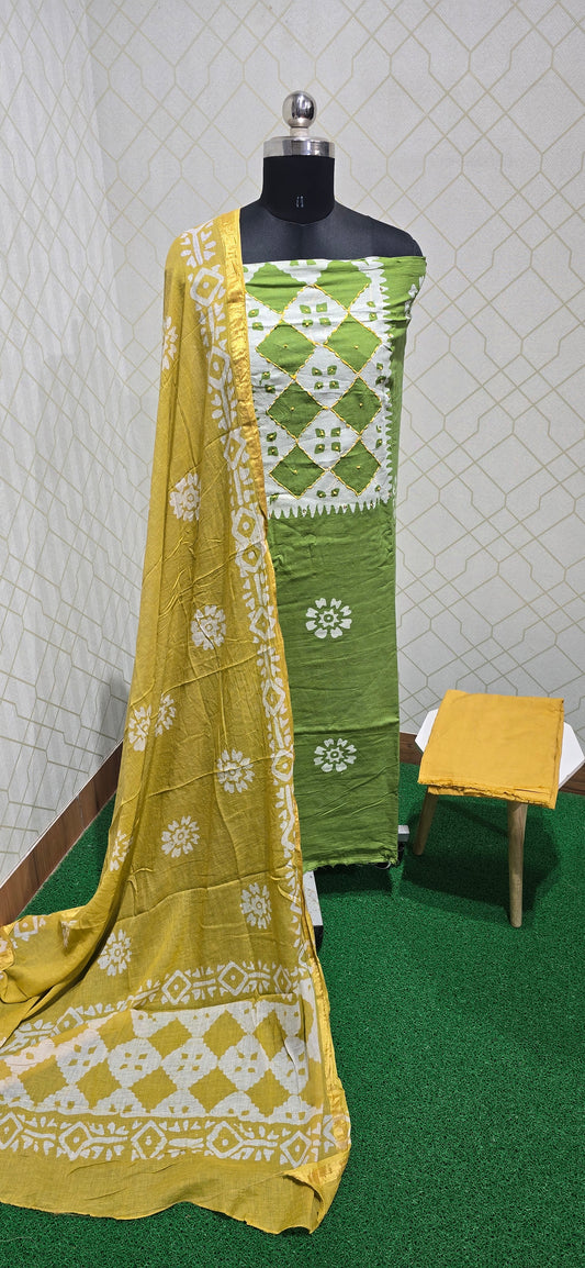 Bathik Cotton suits - 04