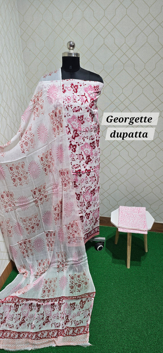 Block Printed Jaipuri Cotton - 04