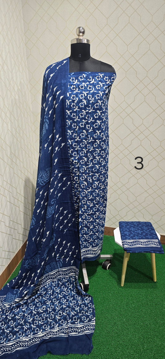 Block Printed Jaipuri Cotton - 03