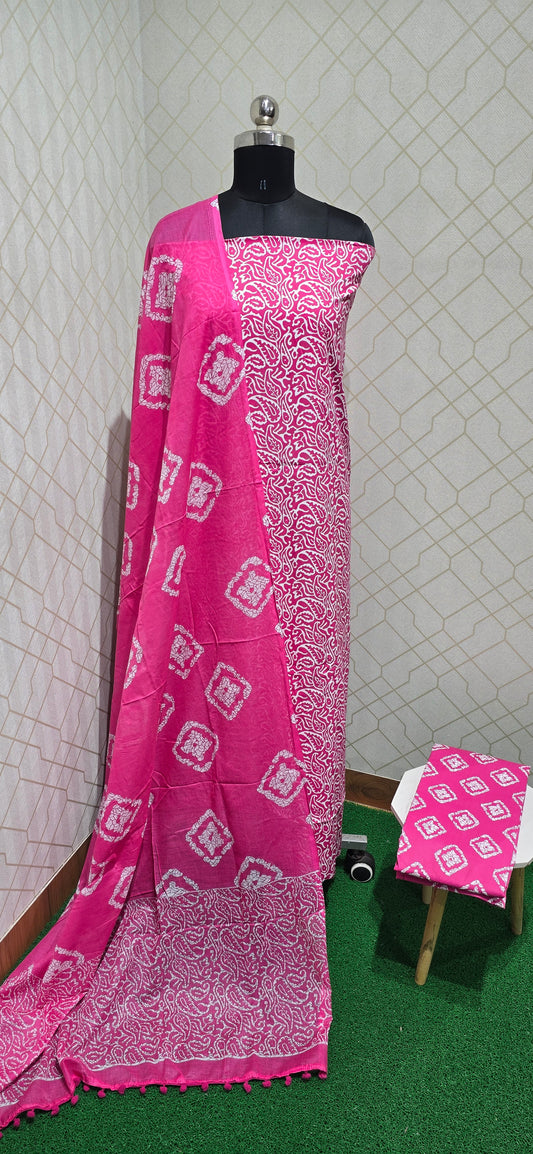 Office Wear bathik Cotton Salwar - 01