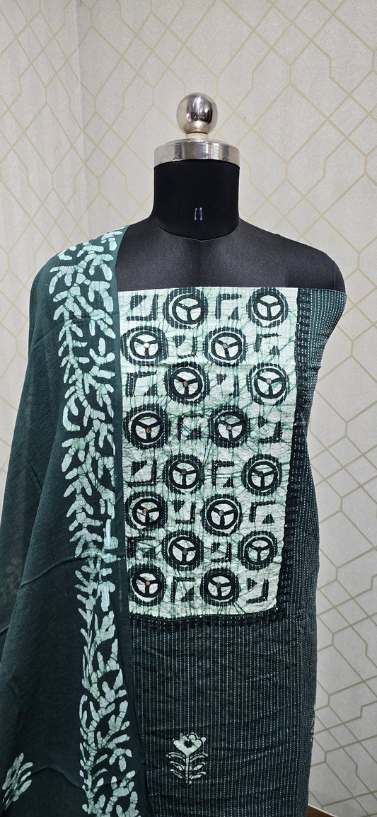 Bathik Cotton Suit - 22