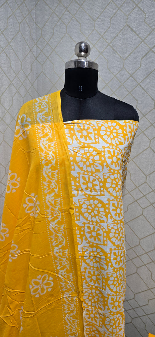 Office Wear bathik Cotton Salwar - 04