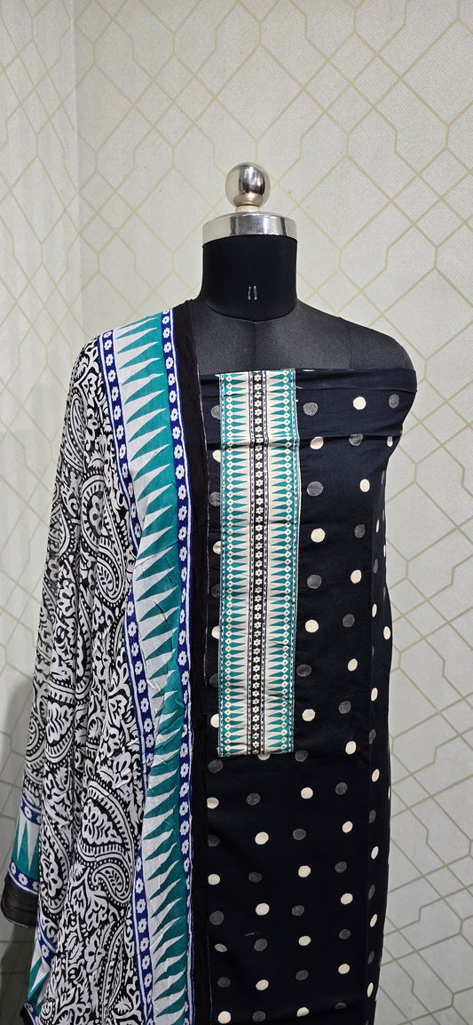 Premium Pure Cotton Suit - 93
