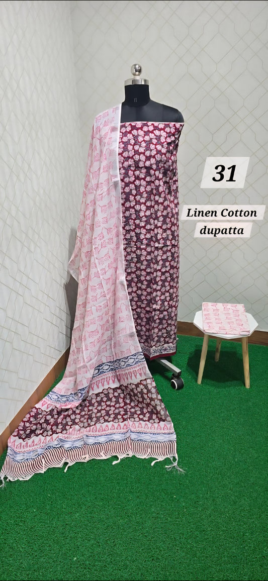 Kantha Stitched Suit - 31