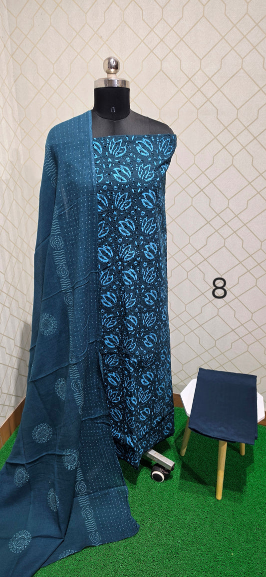 Hacobba bathik cotton suit - 08