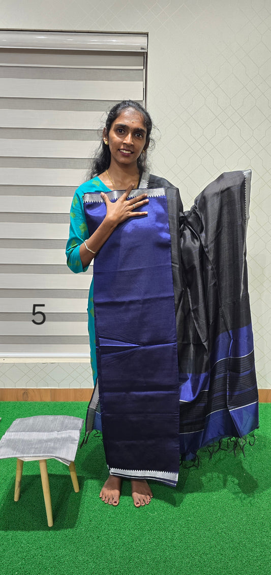 Mangalagiri 3 piece silk - MSP05