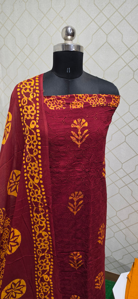 Hacobba bathik cotton suit - 06