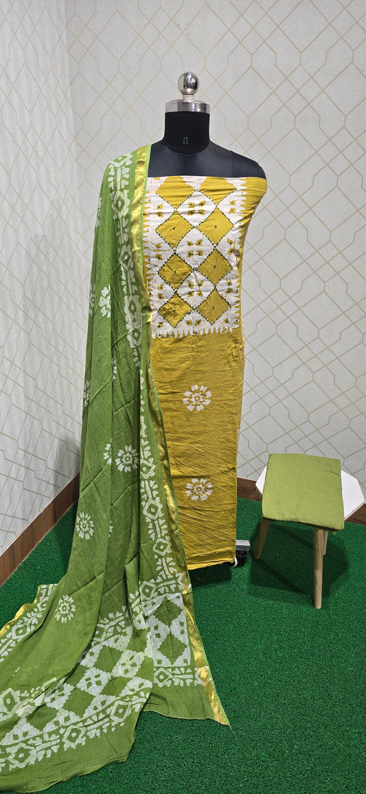 Bathik Cotton suits - 01