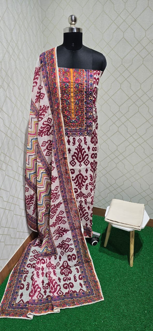 Party wear linen Suits - 14