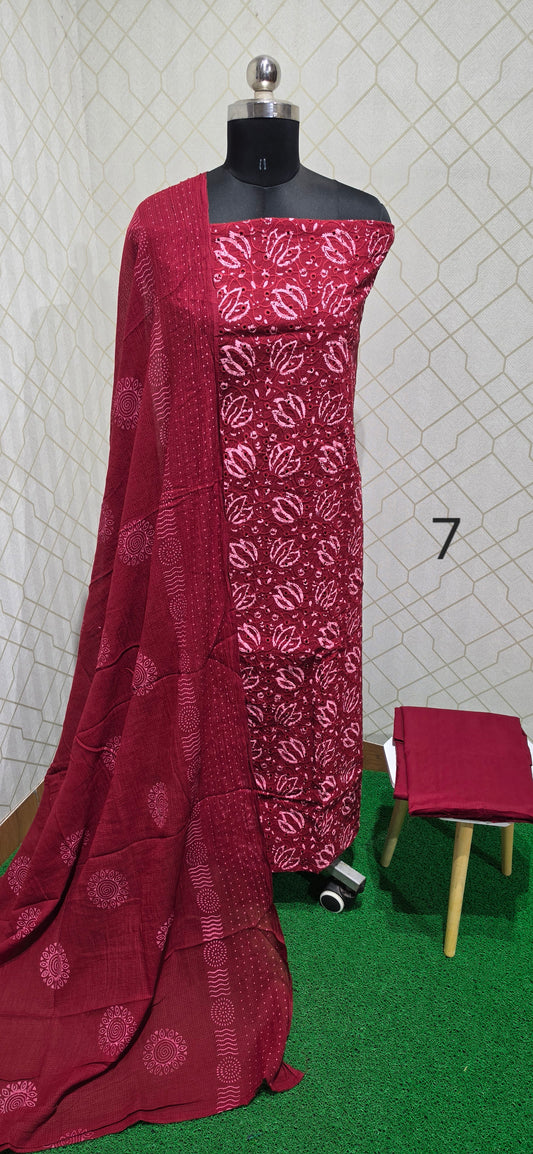 Hacobba bathik cotton suit - 07