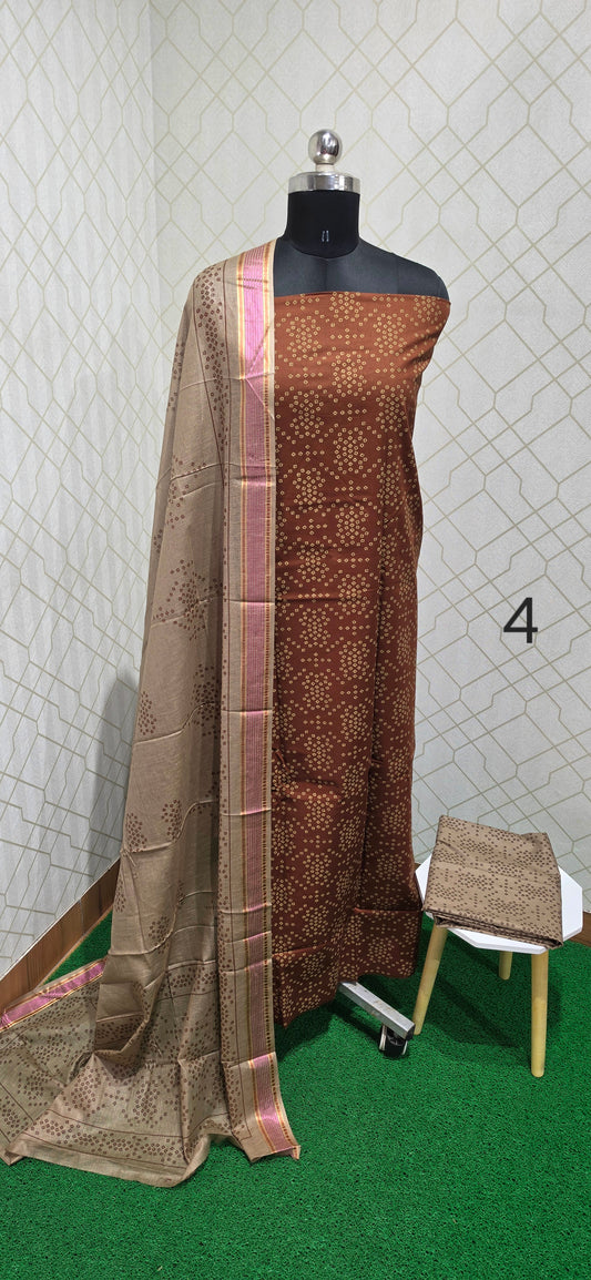 2.5 mtrs Office Wear Cotton Salwar - 04