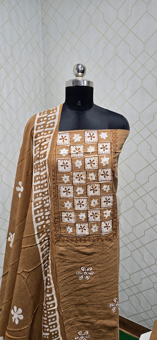 Bathik Cotton Suit - 31
