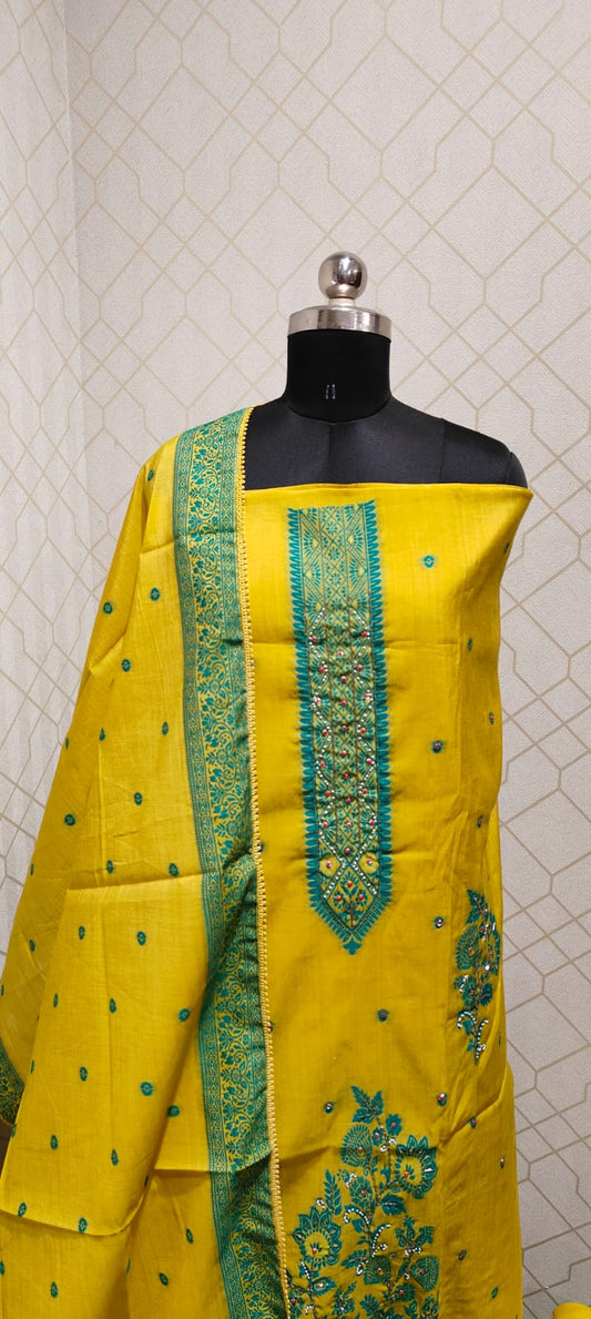 Party wear silk Suits - 21