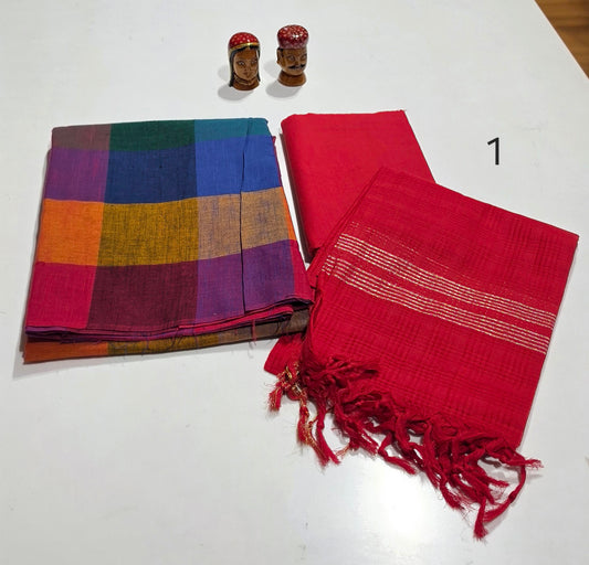 Madras Checks 3 piece - 01
