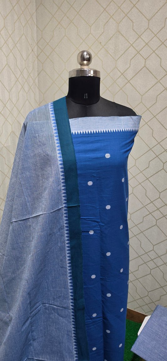 Office wear Handloom Cotton Suits - 07