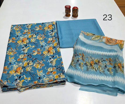 Crepe suit - 23