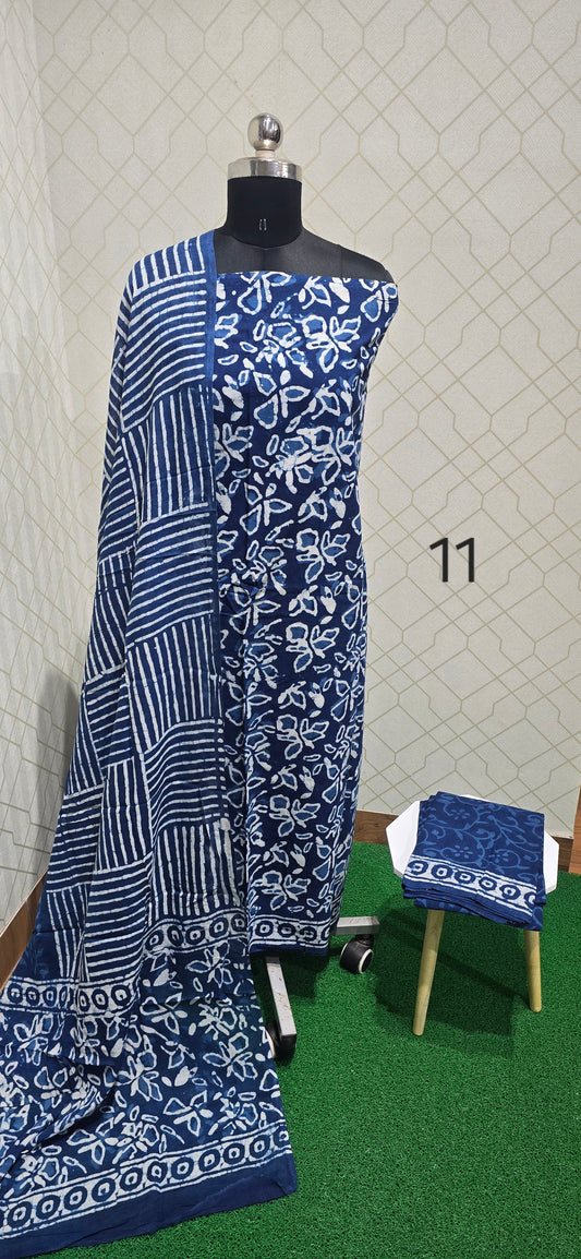 Block Printed Jaipuri Cotton - 11