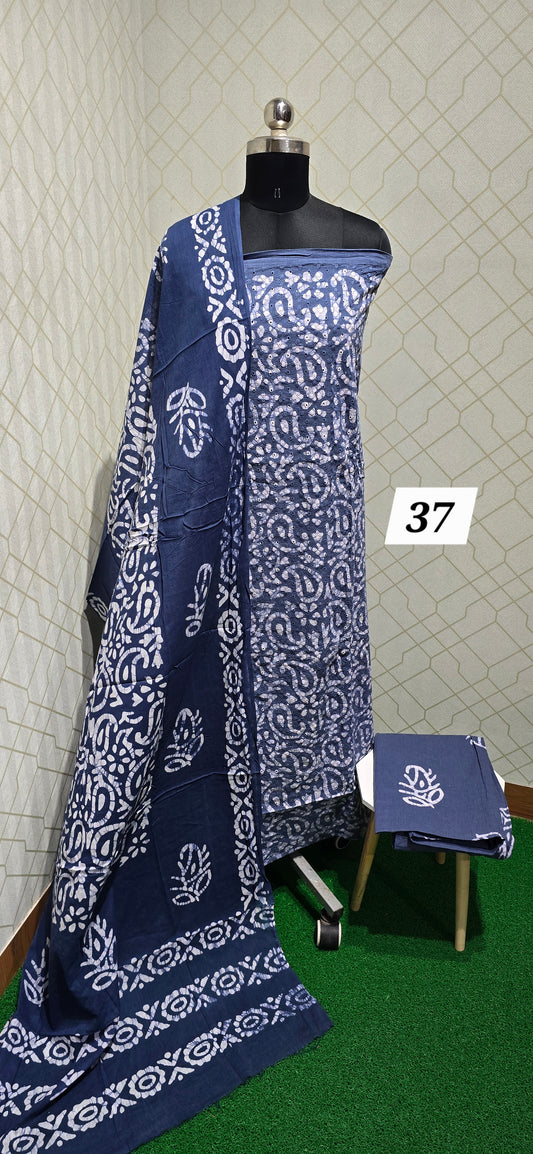 Hacobba bathik cotton suit - 37