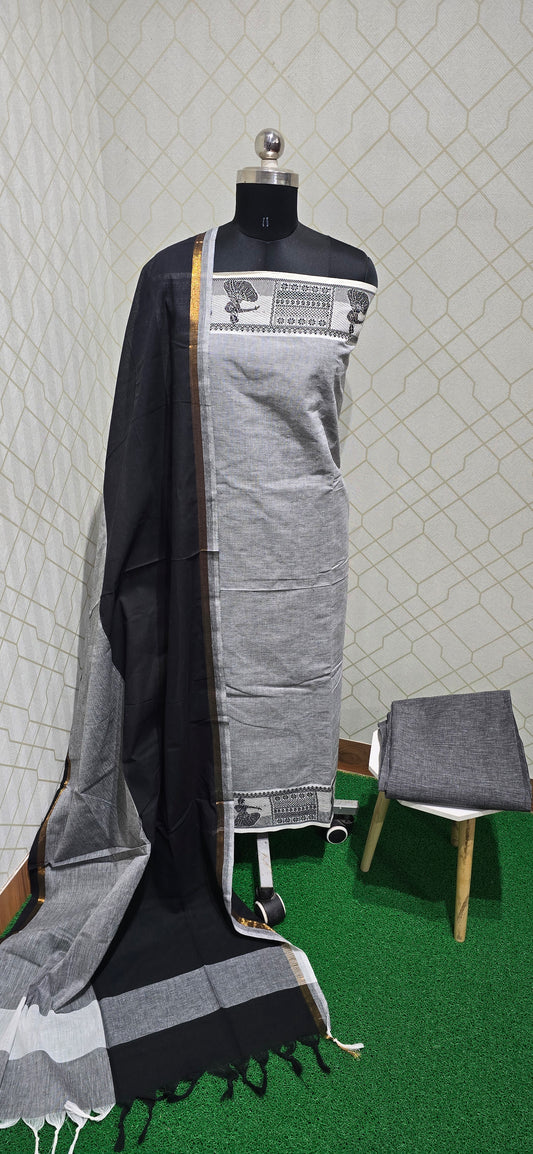 Grey Black : Summer Cotton - GB02