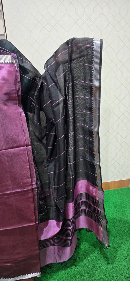 Mangalagiri 3 piece silk - MSP04