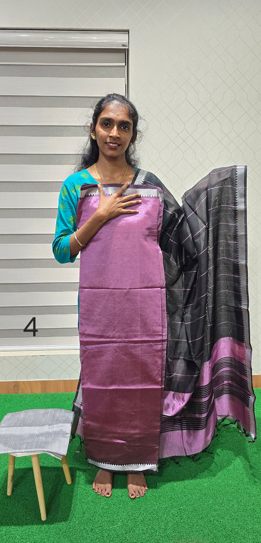 Mangalagiri 3 piece silk - MSP04