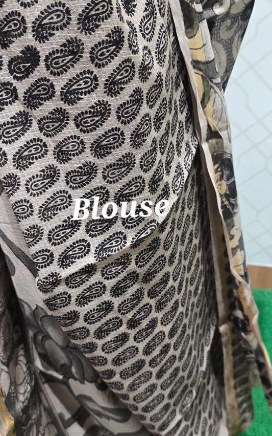 Kalamkari Kota Cotton Saree - 04