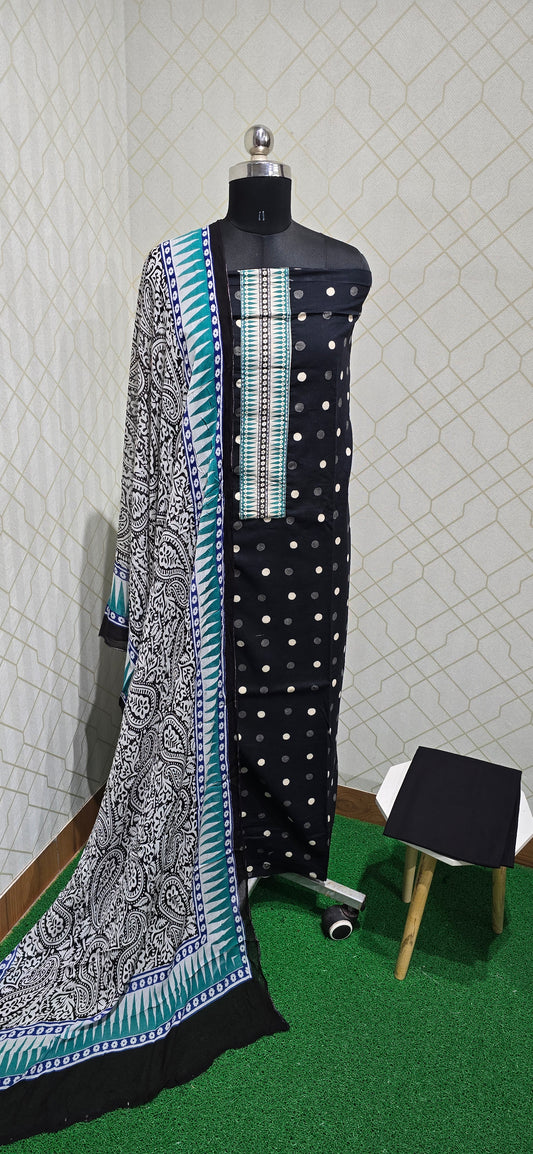 Premium Pure Cotton Suit - 93