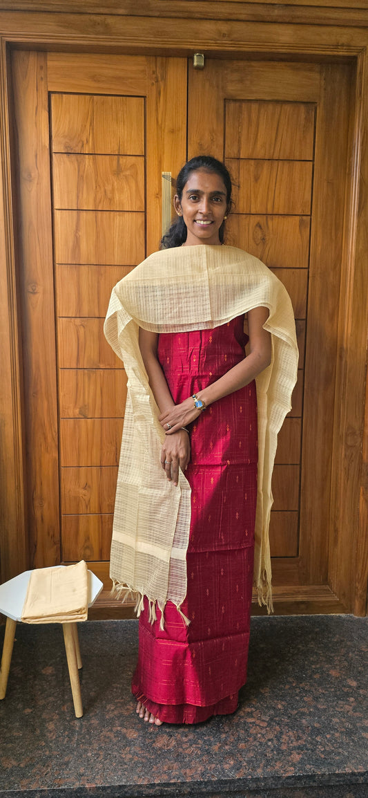 Dupatta Special Raw Silk - DSRS1