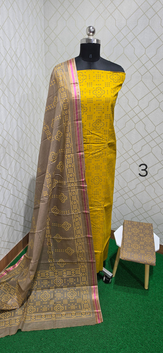 2.5 mtrs Office Wear Cotton Salwar - 03