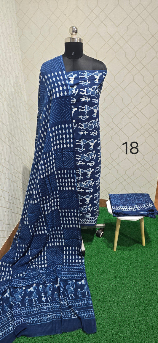 Block Printed Jaipuri Cotton - 18