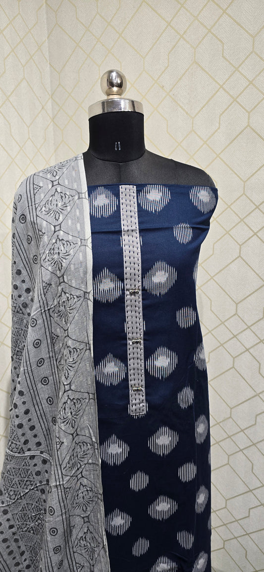 Premium Pure Cotton Suit - 83