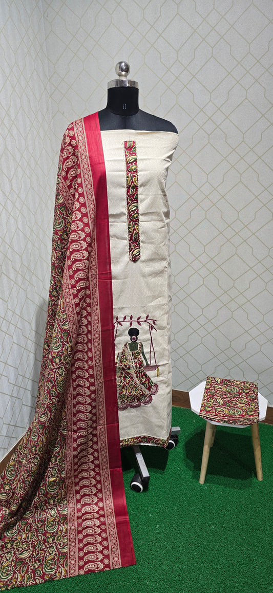 Customized Applique Kalamkari - 02