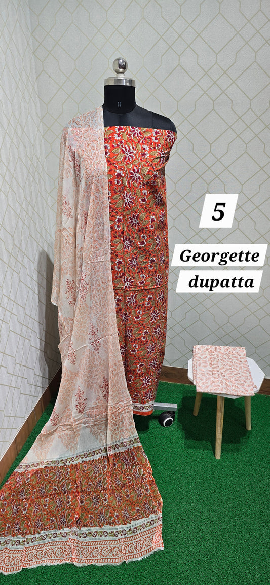 Block Printed Jaipuri Cotton - 05