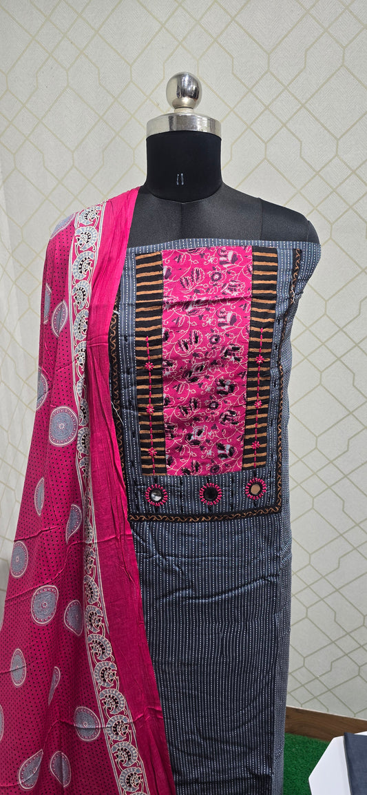 Block Printed Jaipuri Cotton - 22