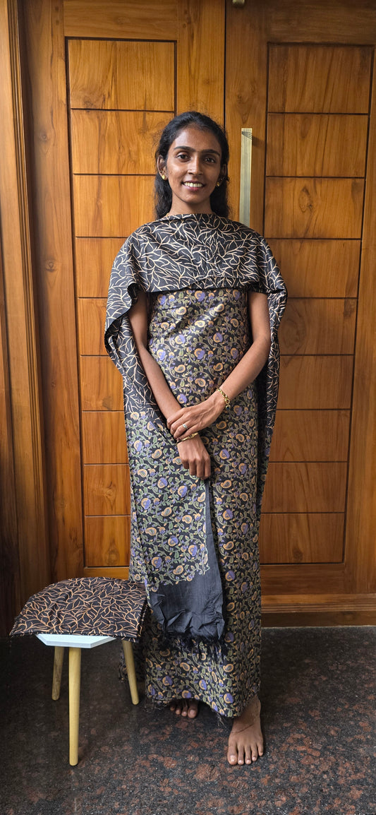 Katan Silk Suit - 11