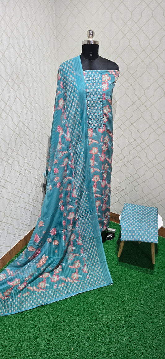 Office Wear Cotton Suit - 02